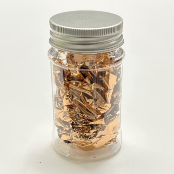 Blattmetall Flakes in Kupfer 1g-90ml